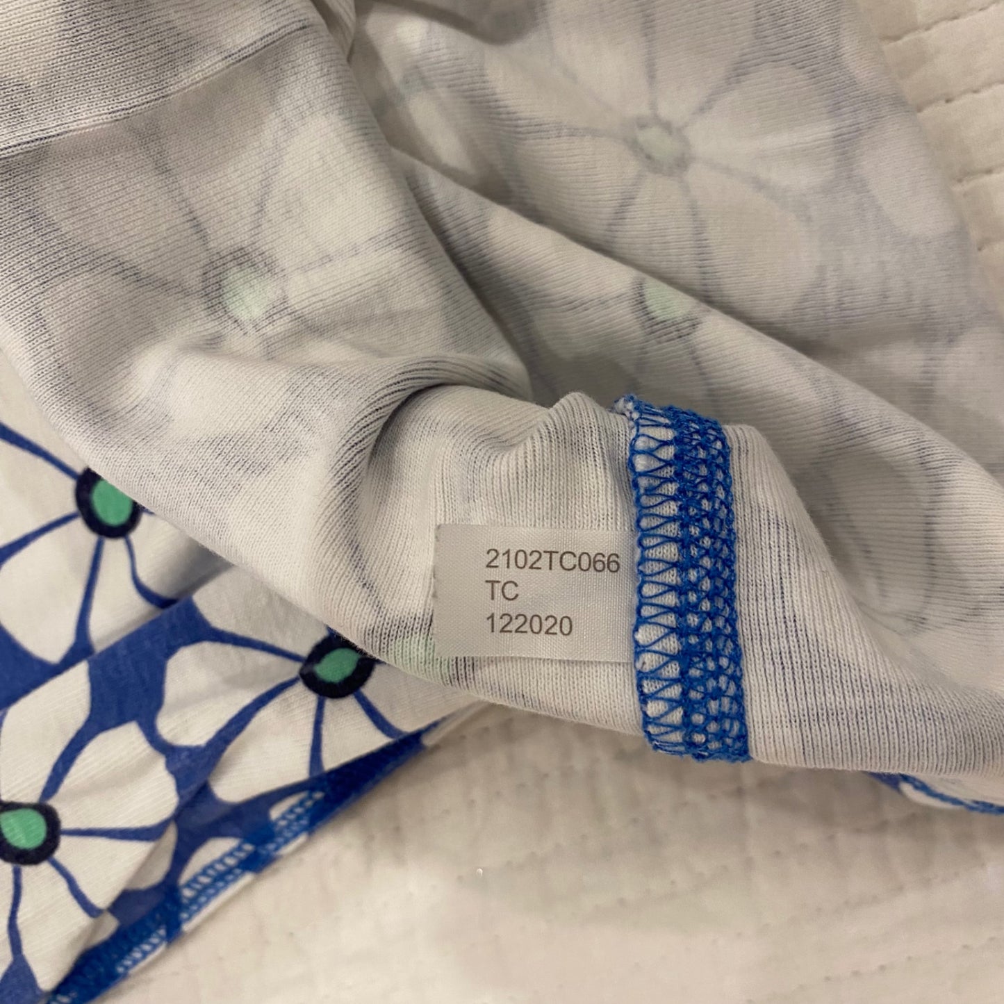 Primary Blueberry Flower Print PJ Top 2-3 Good