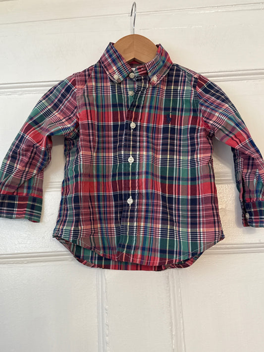 Polo Ralph Lauren Shirt 18mo. Very Good