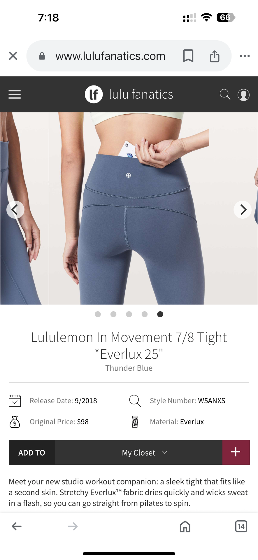 Lululemon Pants 6 Very Good