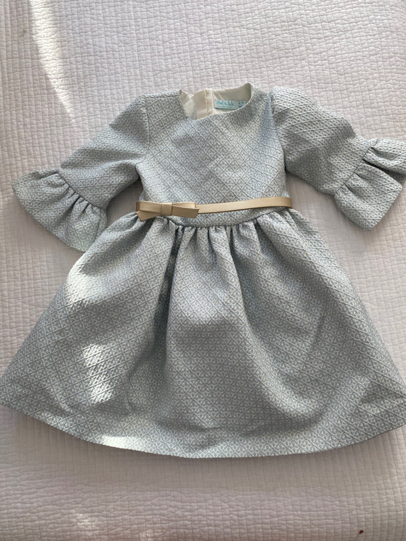 abel & lula Brocade Party Dress 4 