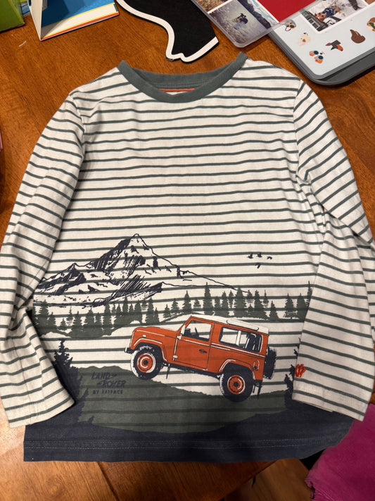 Land Rover by Fatface Shirt 6/7 New without tags