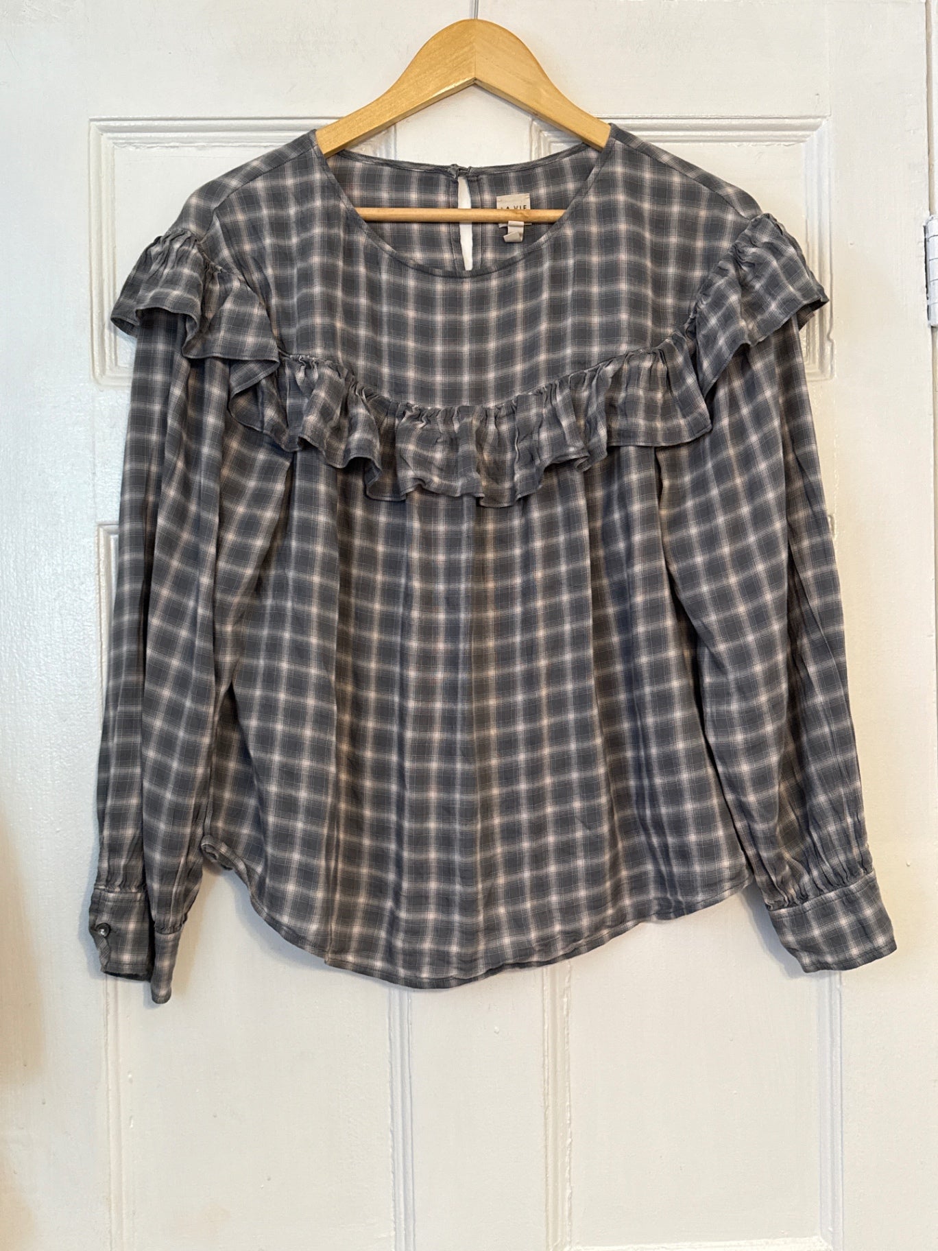 LA VIE Rebecca Taylor Blouse M Very Good