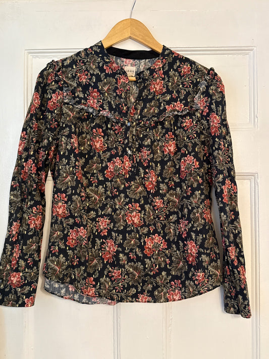 LA VIE Rebecca Taylor Blouse L Very Good