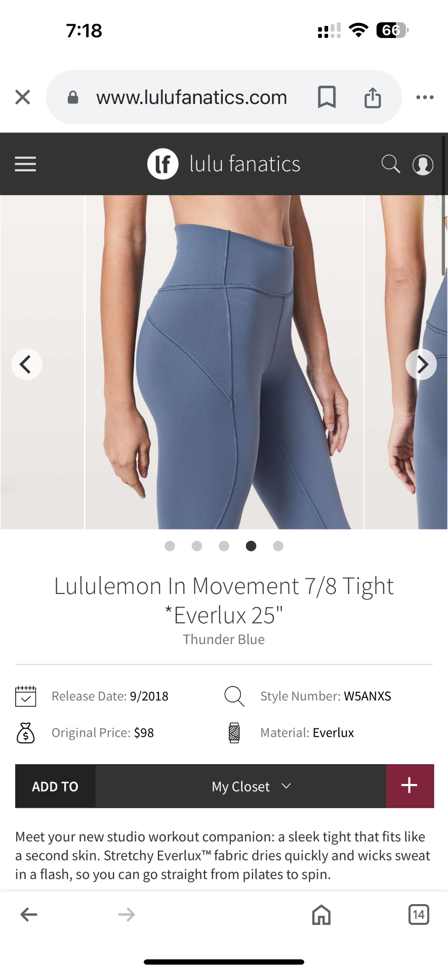 Lululemon Pants 6 Very Good