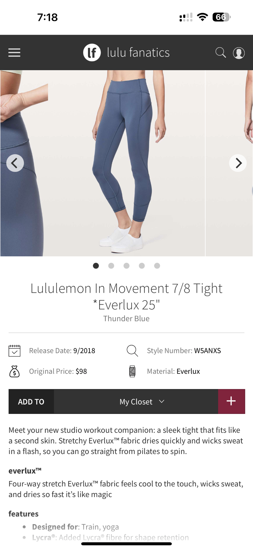 Lululemon Pants 6 Very Good