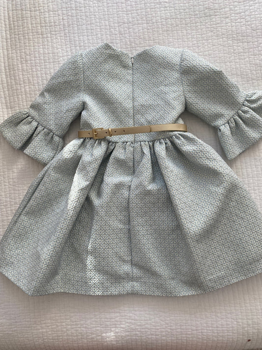 abel & lula Brocade Party Dress 4 