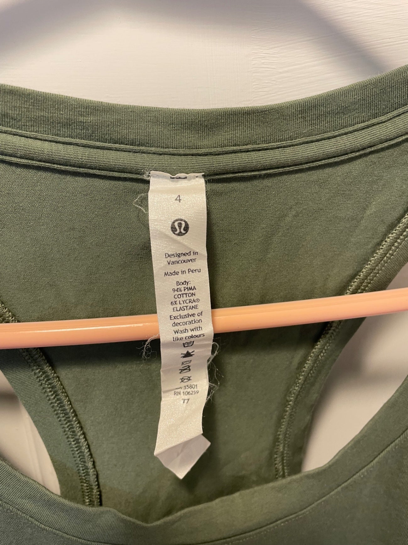 Lululemon Tank Top 4 Very Good