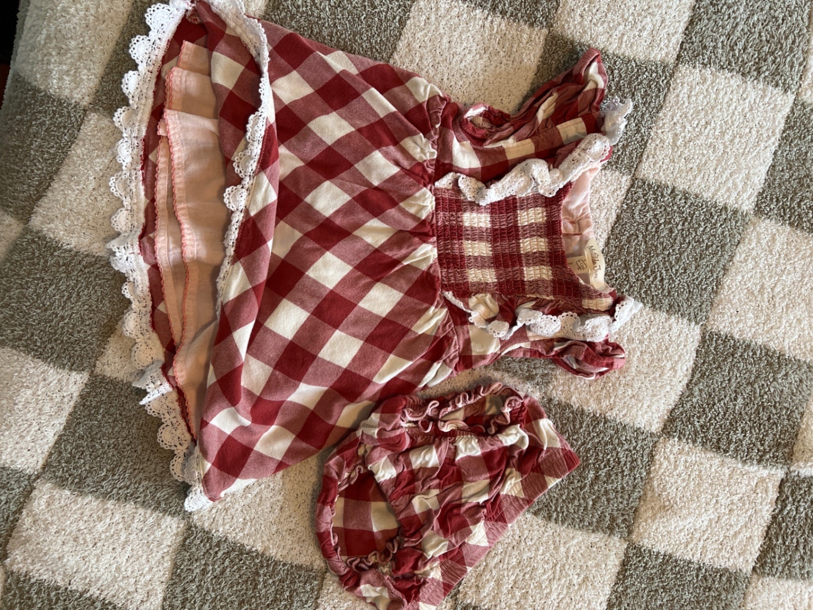 Matilda Jane Dress HEAVY double lined  w/ bloomer