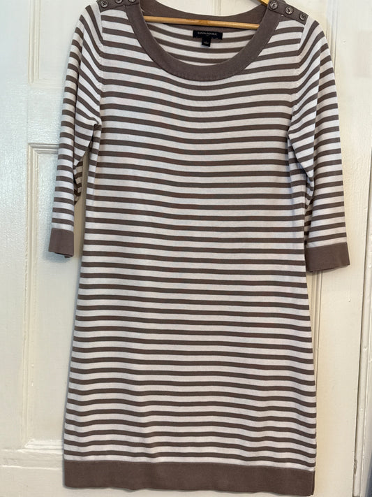 Banana Republic Factory Dress L Very Good