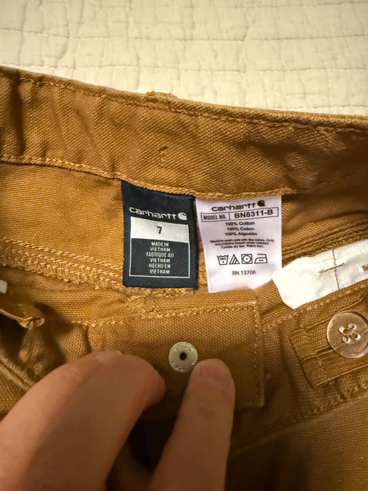 Carhartt Pants 7 kids Very Good