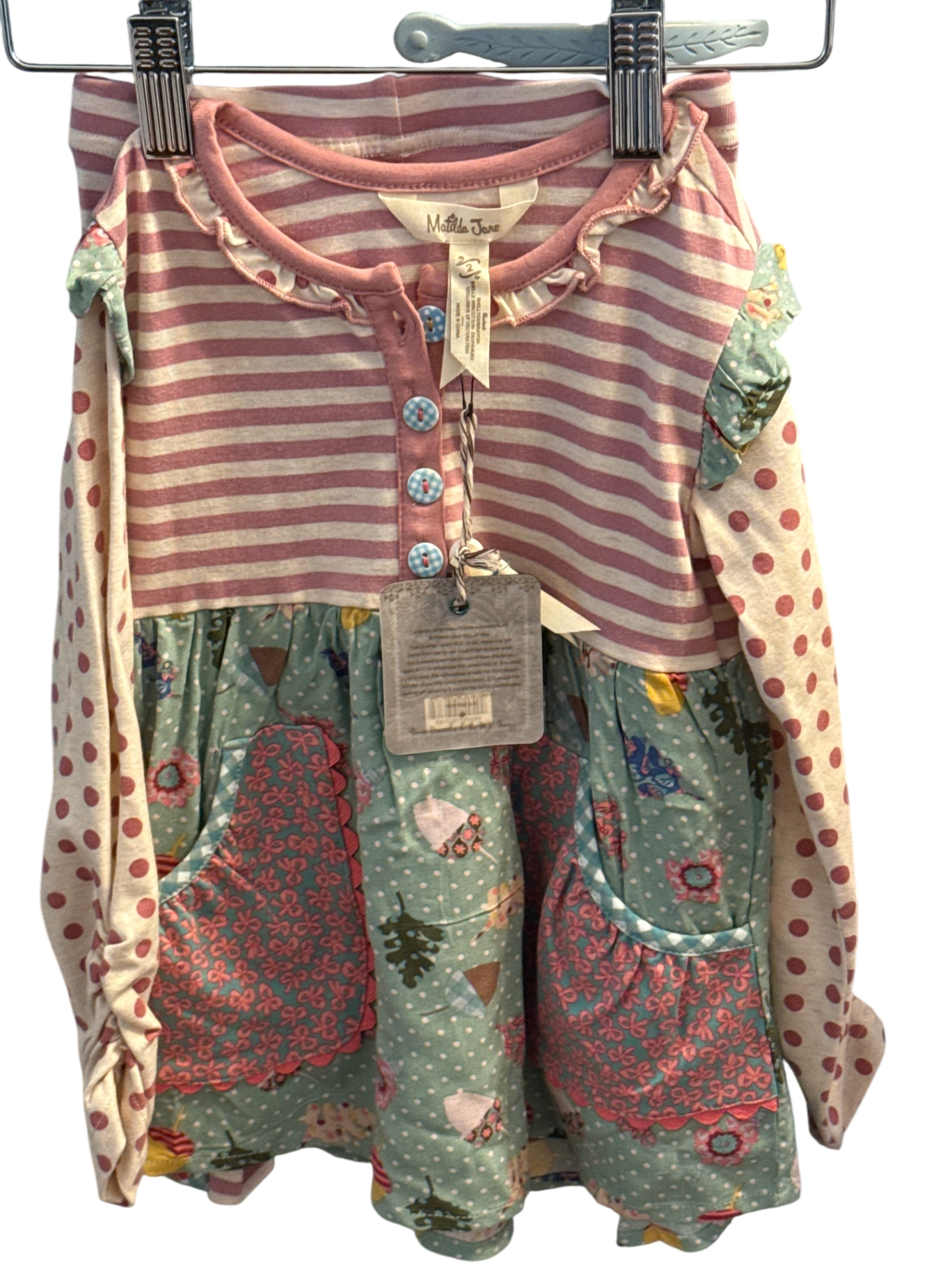 Matilda Jane Dress 18-2T Very Good