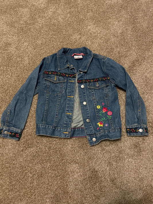 Hanna Andersson Denim Jacket 6 Very Good