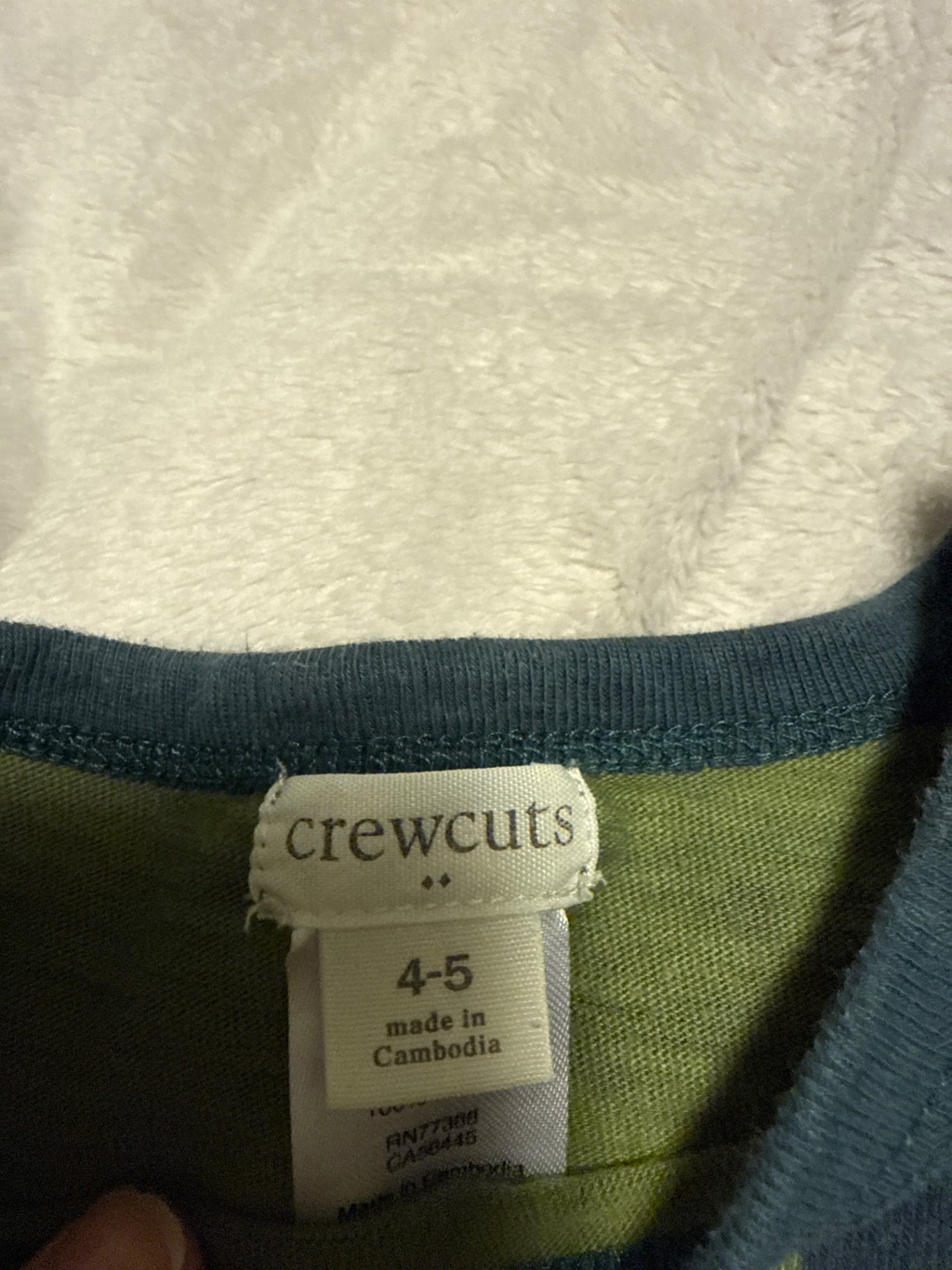 Crewcuts Long Sleeve T-Shirt 4/5 Very Good