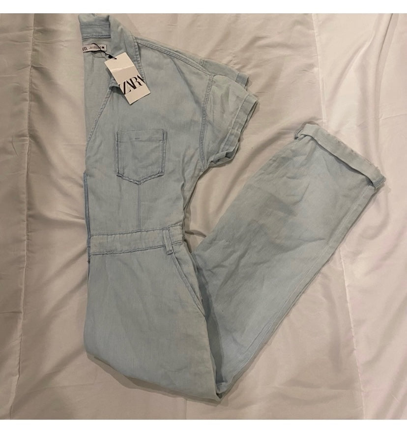 Zara Jumpsuit Pants L New with tags