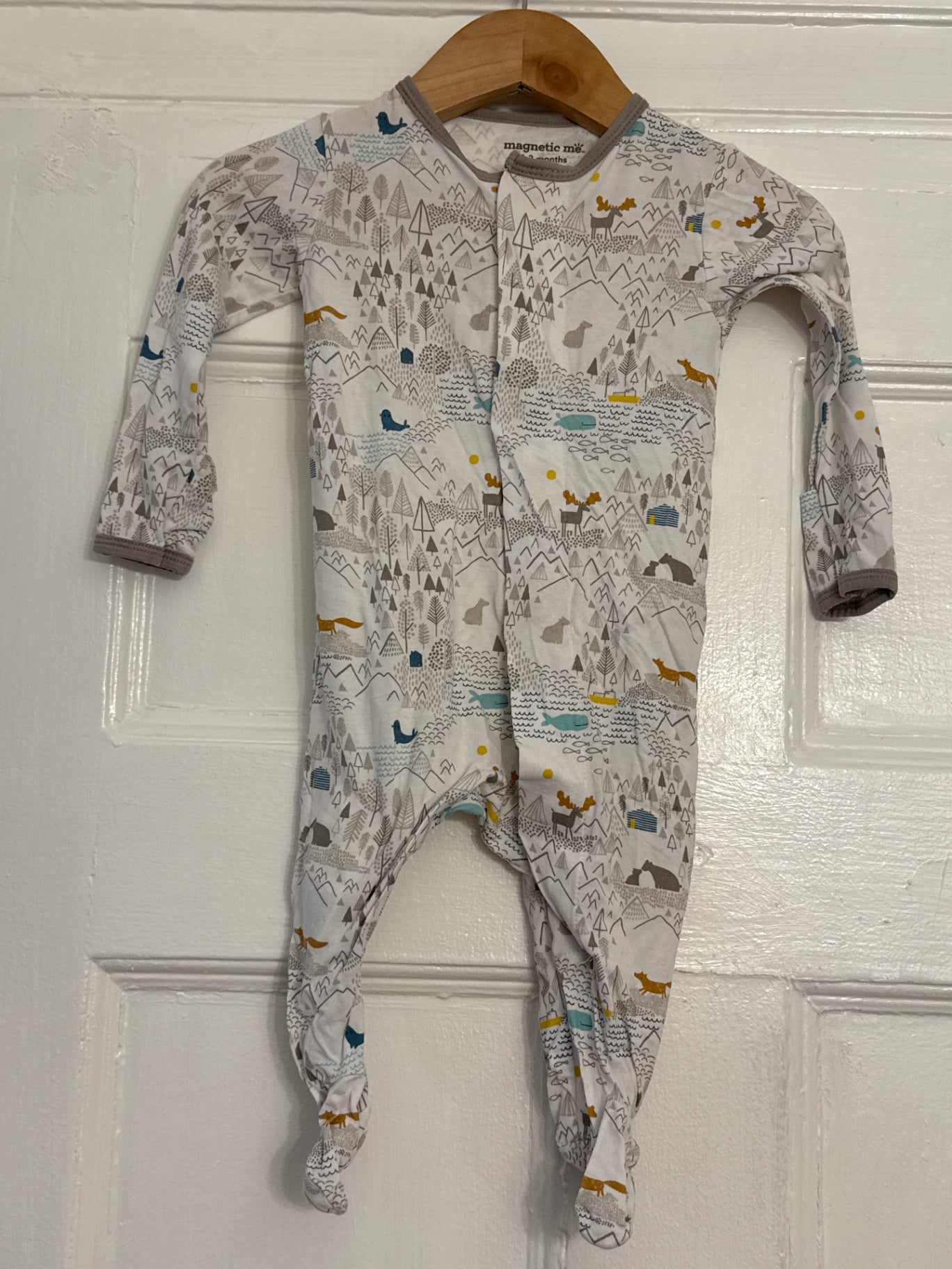 Magnetic Me Pajamas 0-3 mo. Very Good