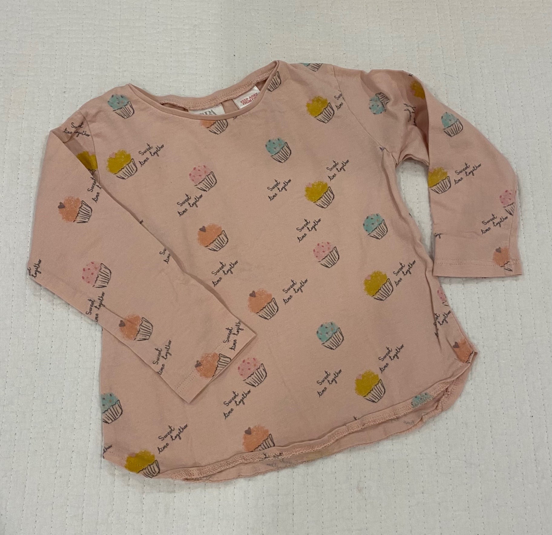 Zara  cupcake print Top 2-3 years Very Good