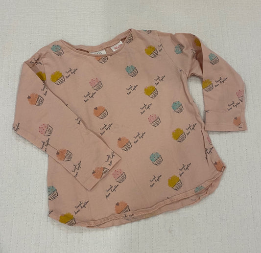 Zara  cupcake print Top 2-3 years Very Good