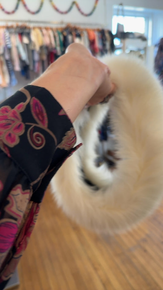 Don Anderson Fox Fur Headband Very Good