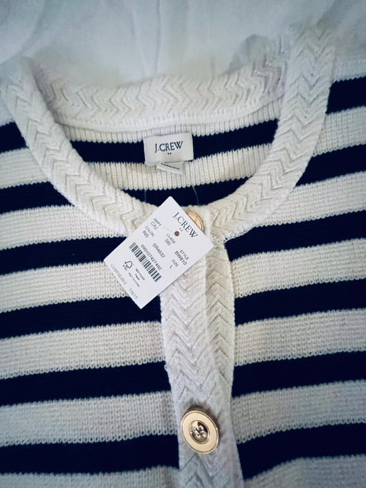 J. Crew Cardigan L New with tags