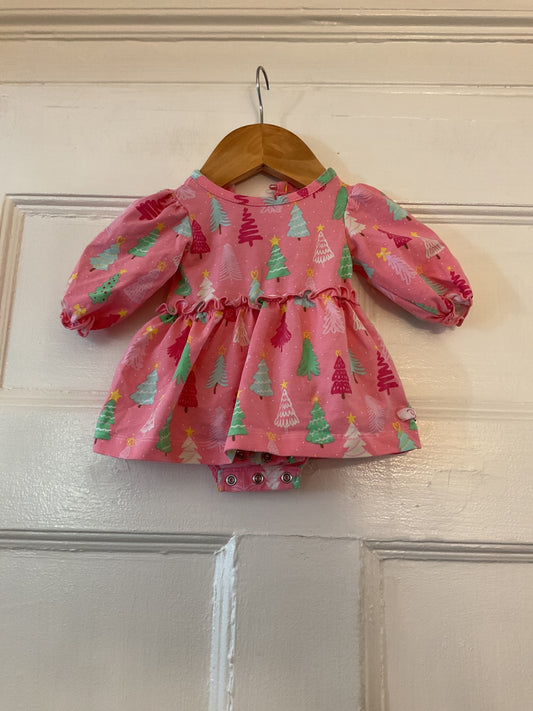 Ruffle Butts Dress 0-3 mo. Very Good
