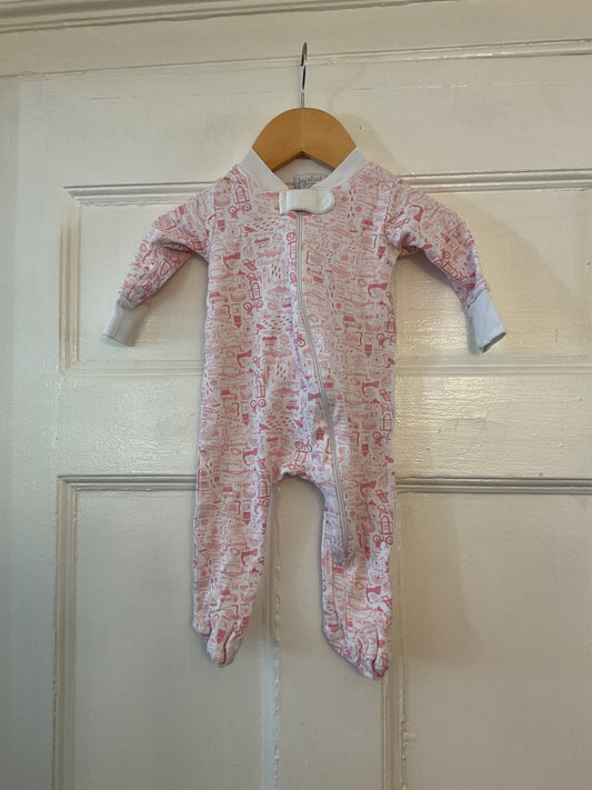 Joy Street Cape Onesie 0-3 mo. Very Good