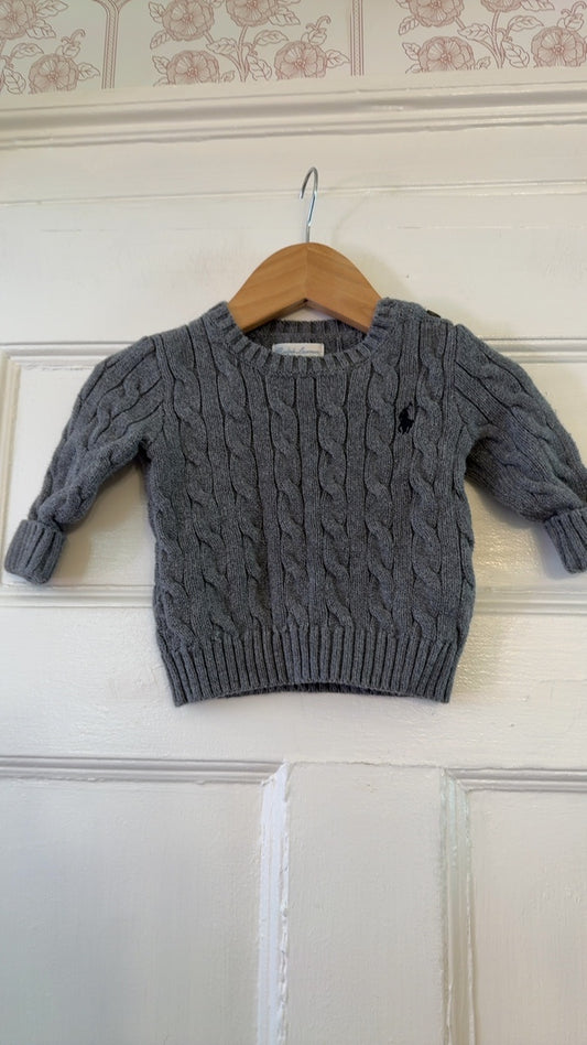 Ralph Lauren Sweater 6 months Very Good