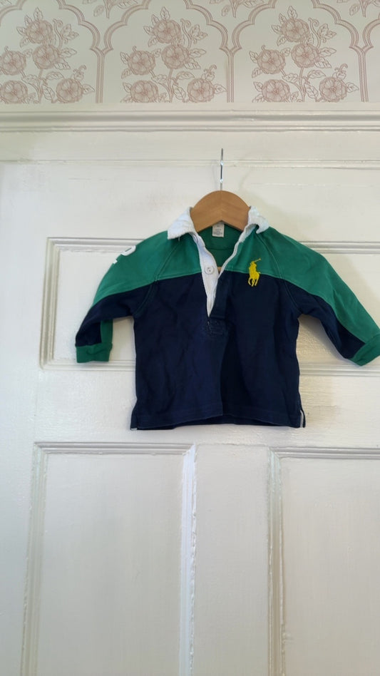 Ralph Lauren Polo Top 6 months Good