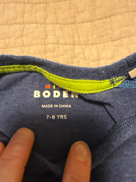Mini Boden Clothing 7/8 kids Very Good