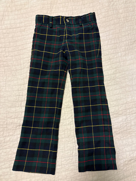 Janie and Jack Plaid pants 5 New without tags