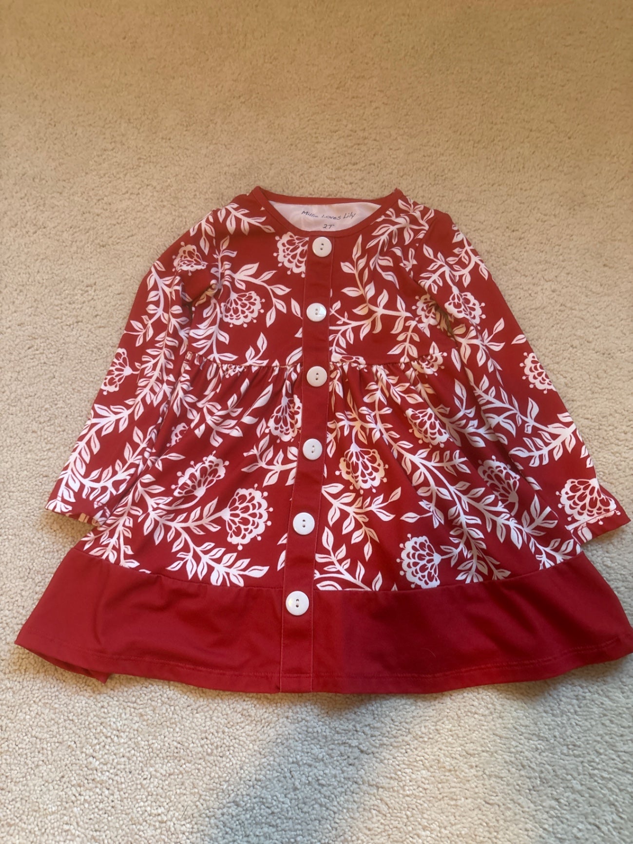 Millie Loves Lily Dress 2T Very Good