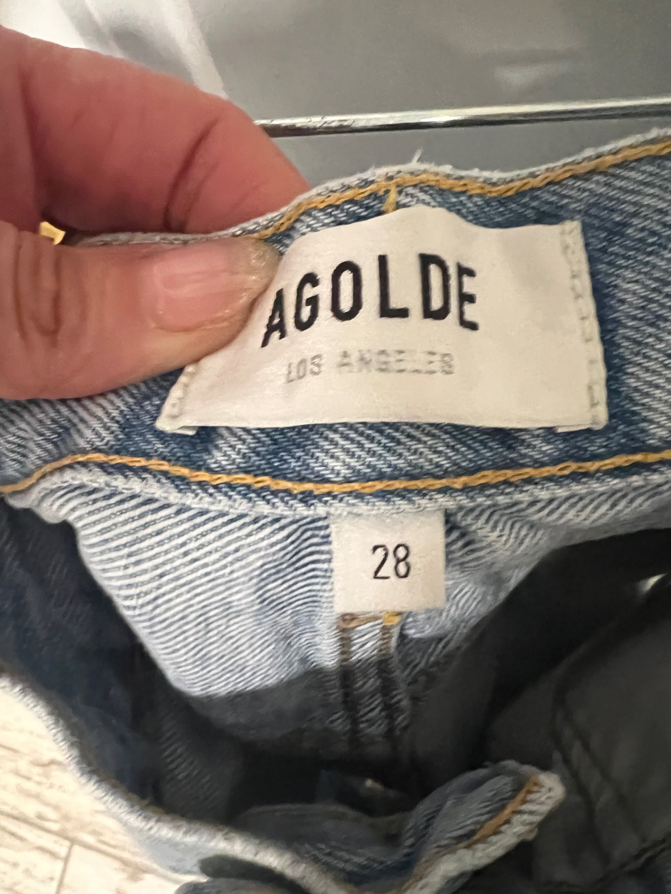 AGOLDE Parker Shorts 28