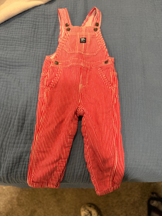 OshKosh B'gosh Toddler Overalls 18 - 24mo. Very good