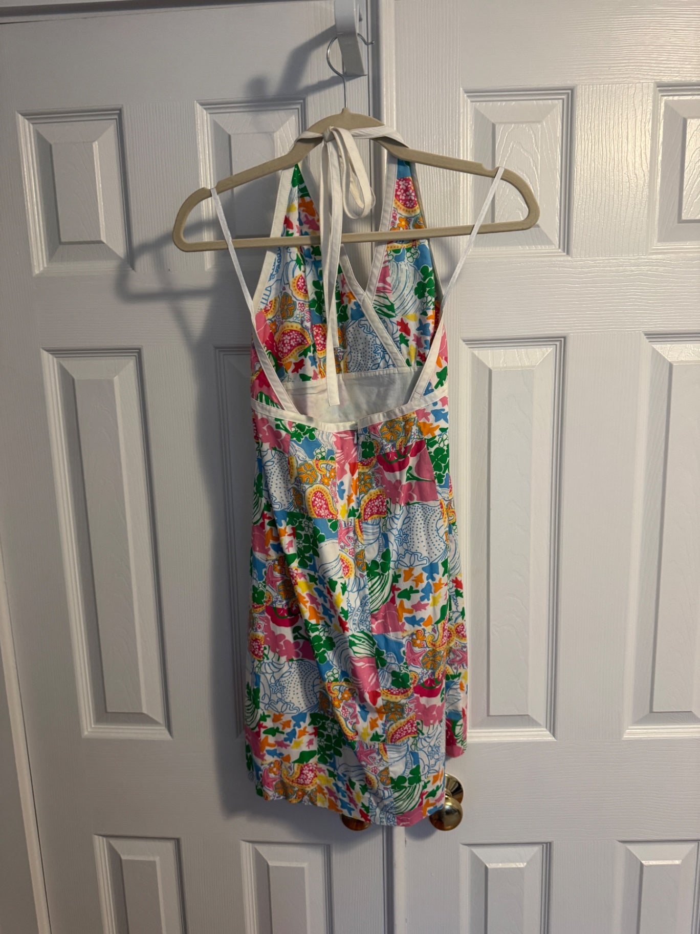 Lilly Pulitzer patchwork print dress