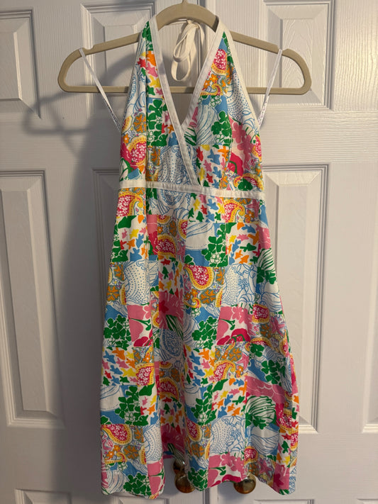 Lilly Pulitzer patchwork print dress