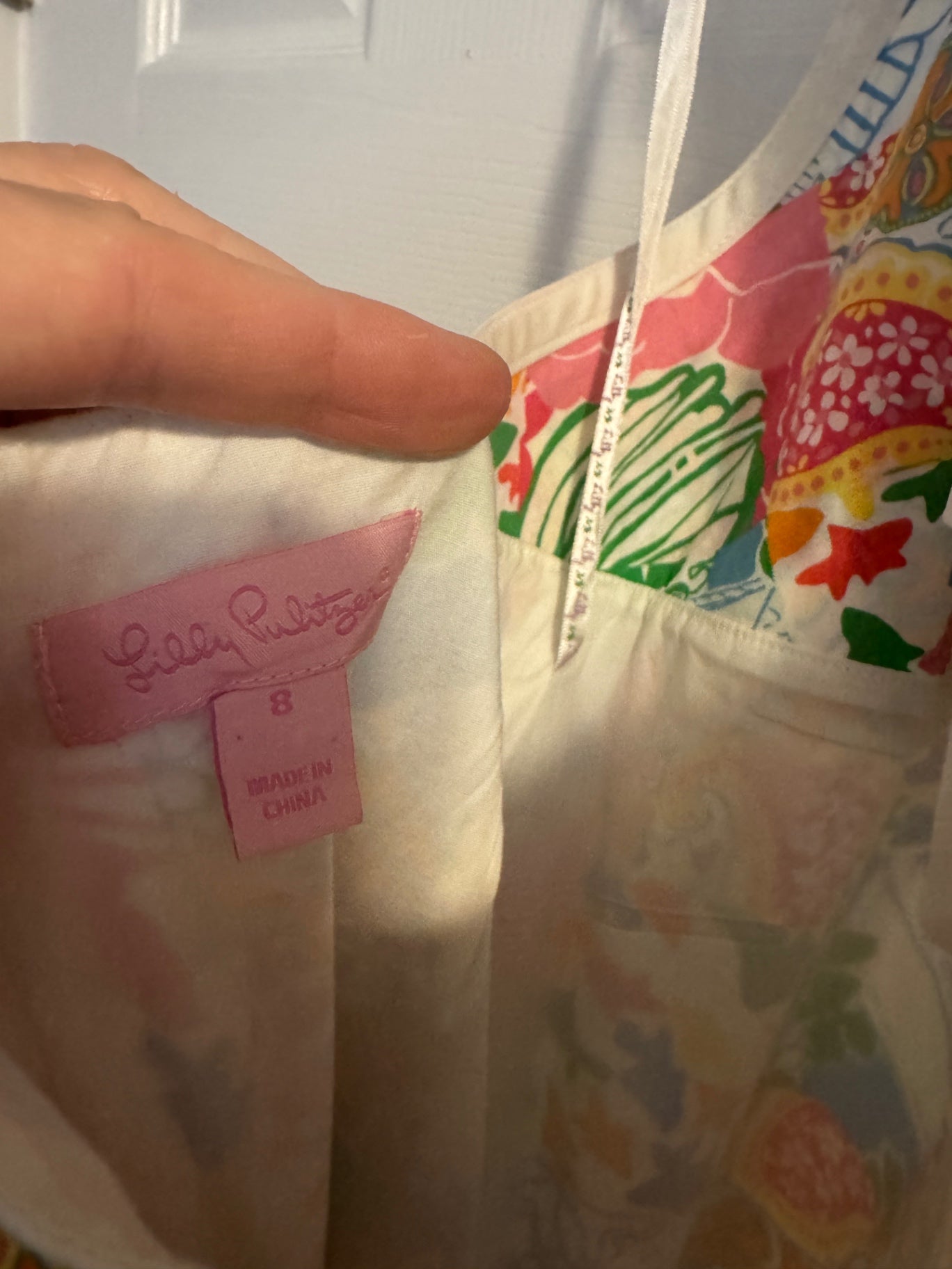 Lilly Pulitzer patchwork print dress