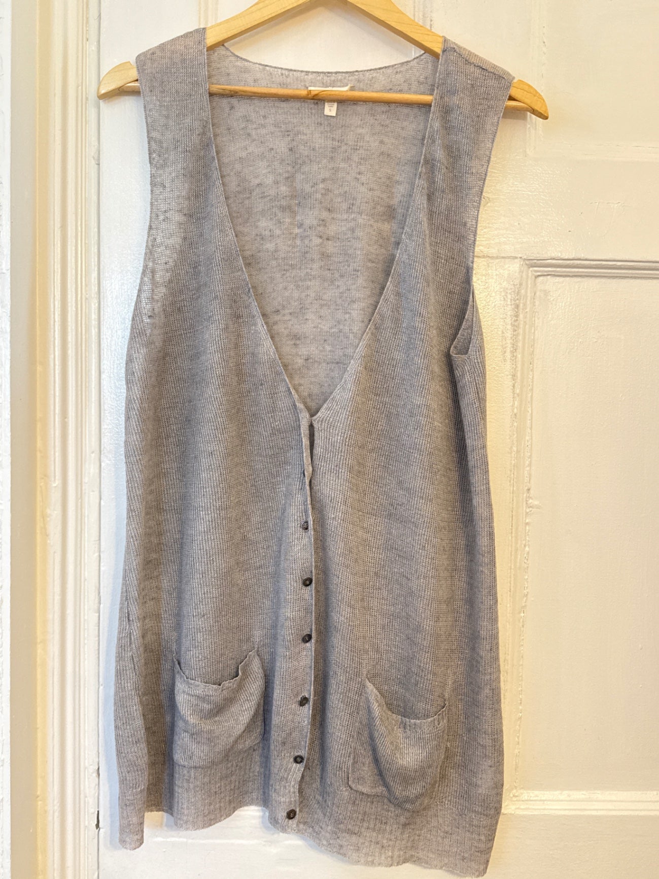 Eileen Fisher Vest S Very Good