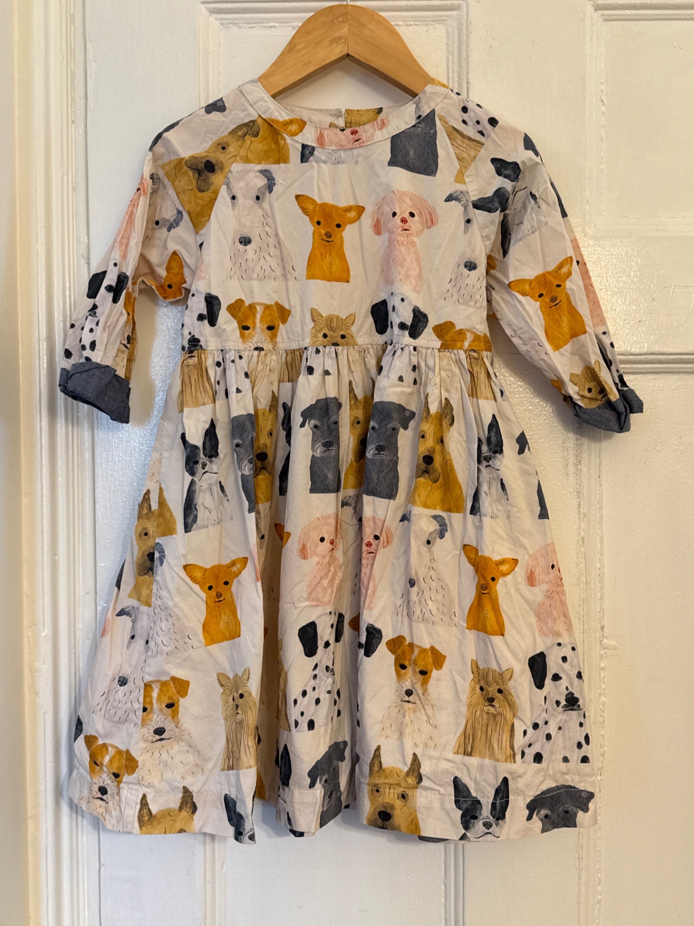 Pink Chicken Dress 6Y Very Good