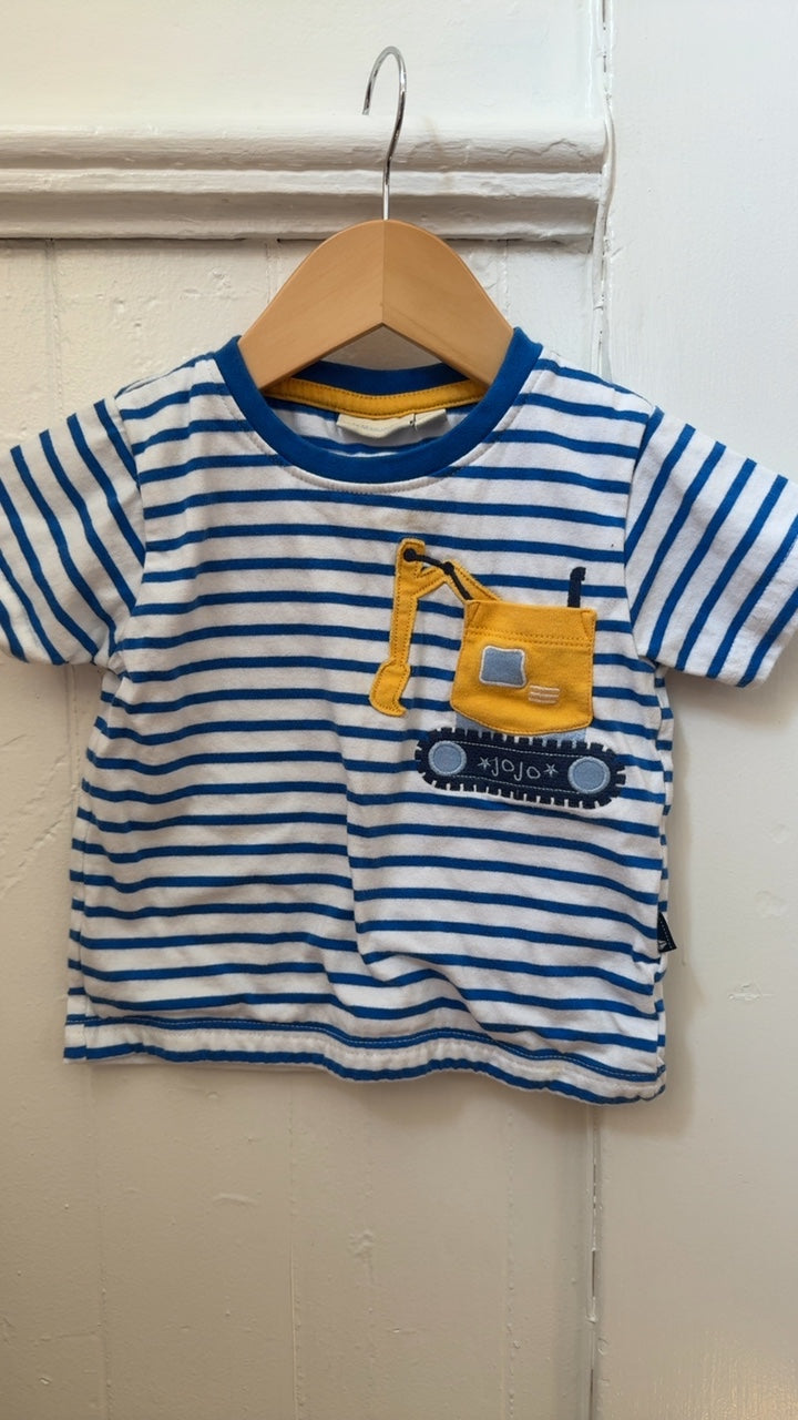AS IS JoJo Maman Bebe T-Shirt 18-24 mo. Very Good
