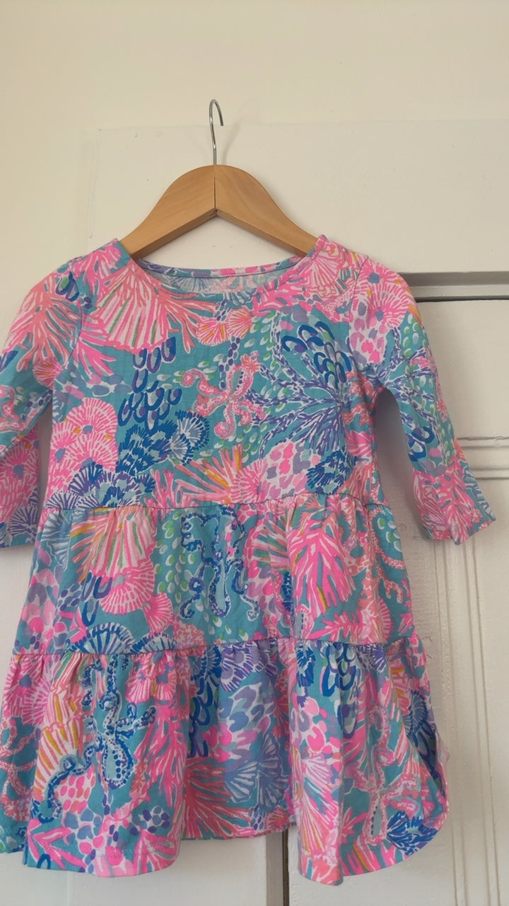 Lilly Pulitzer Dress 2/3 T Very Good