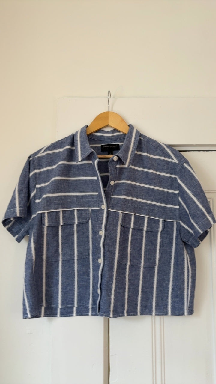 Banana Republic Factory Shirt L