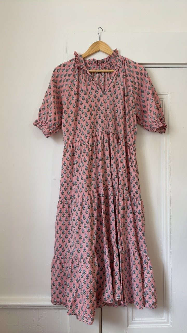 Cotton Blockprint Dress