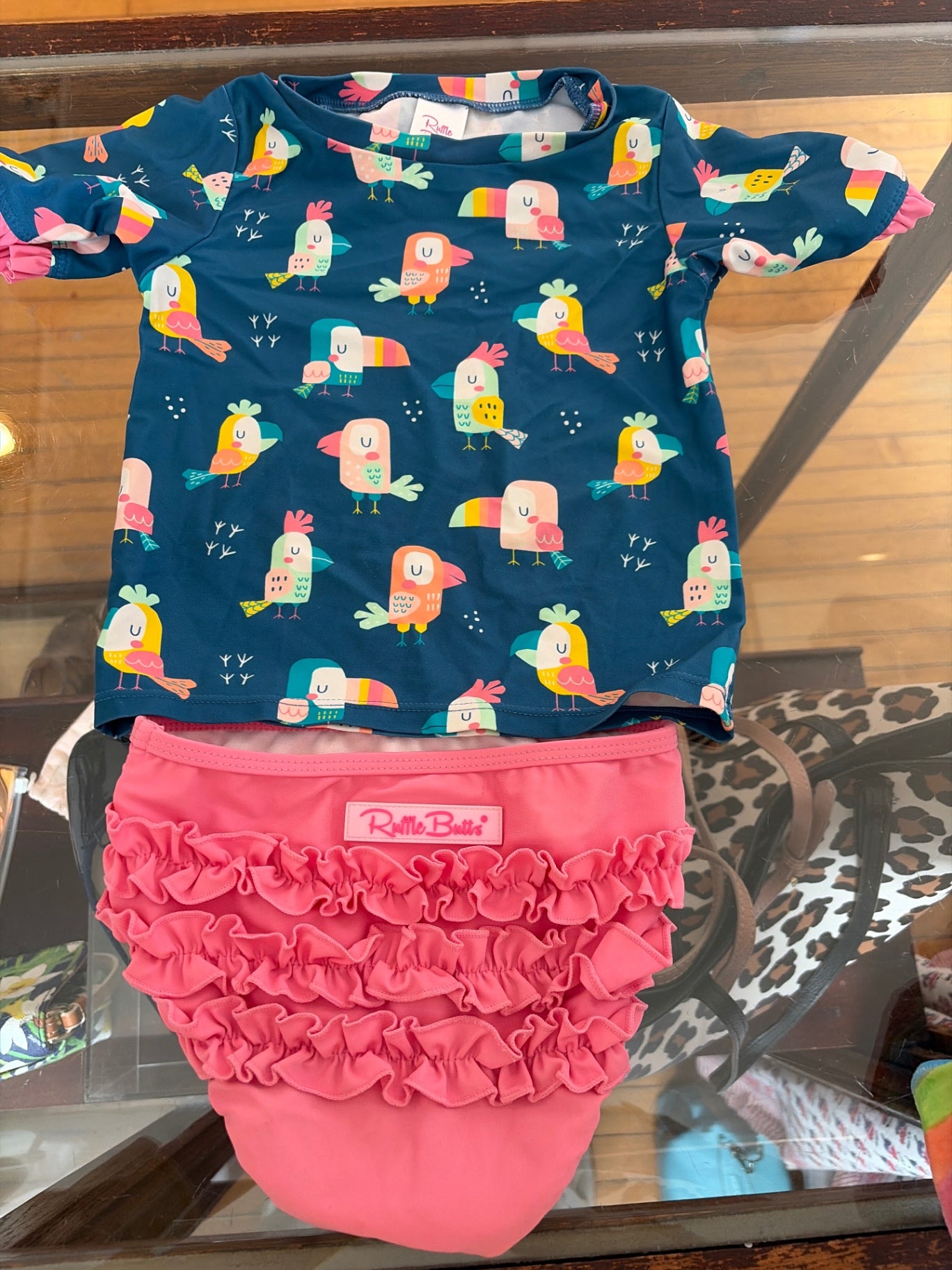 Ruffle Butts Swimwear 3T