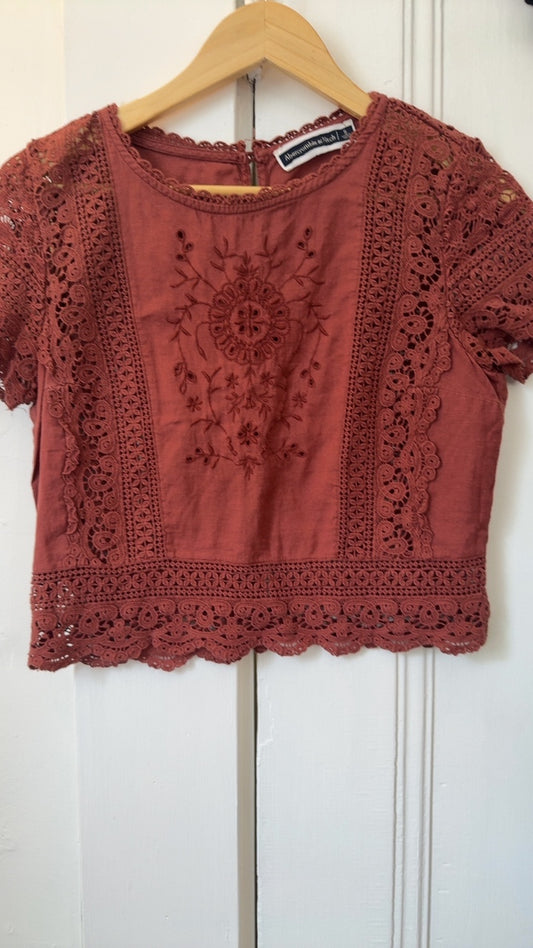 Abercrombie & Fitch Top S Very Good