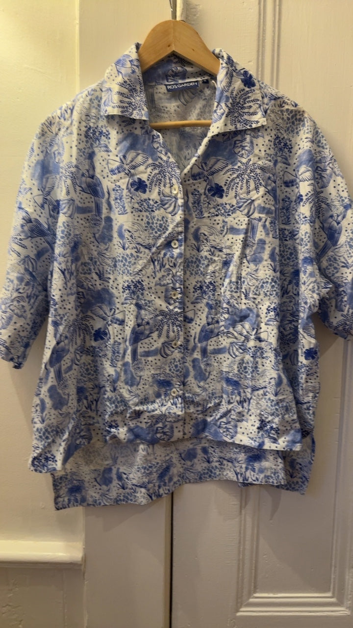 Ros Garden Shirt M New with tags