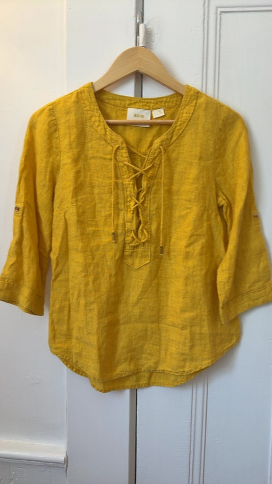 AS IS Anthropologie Maeve Top 2 Good