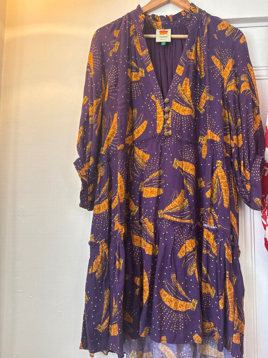 Farm Rio Dress L Very Good