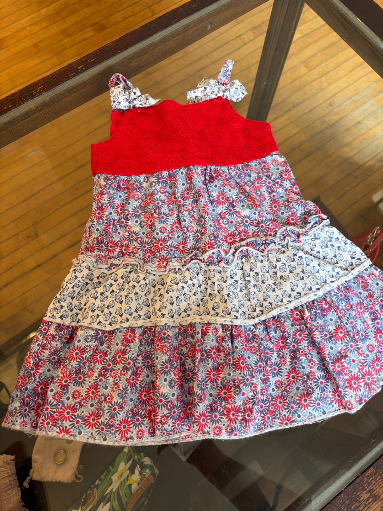 Blueberry Boulevard Dress 18 mo. Very Good