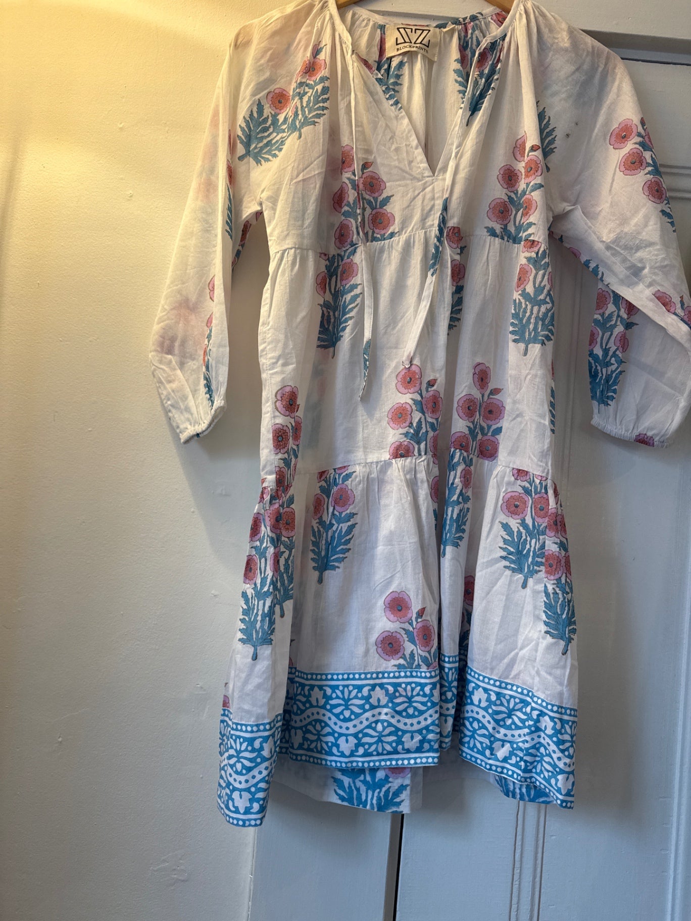 SZ Blockprints Dress S Very Good