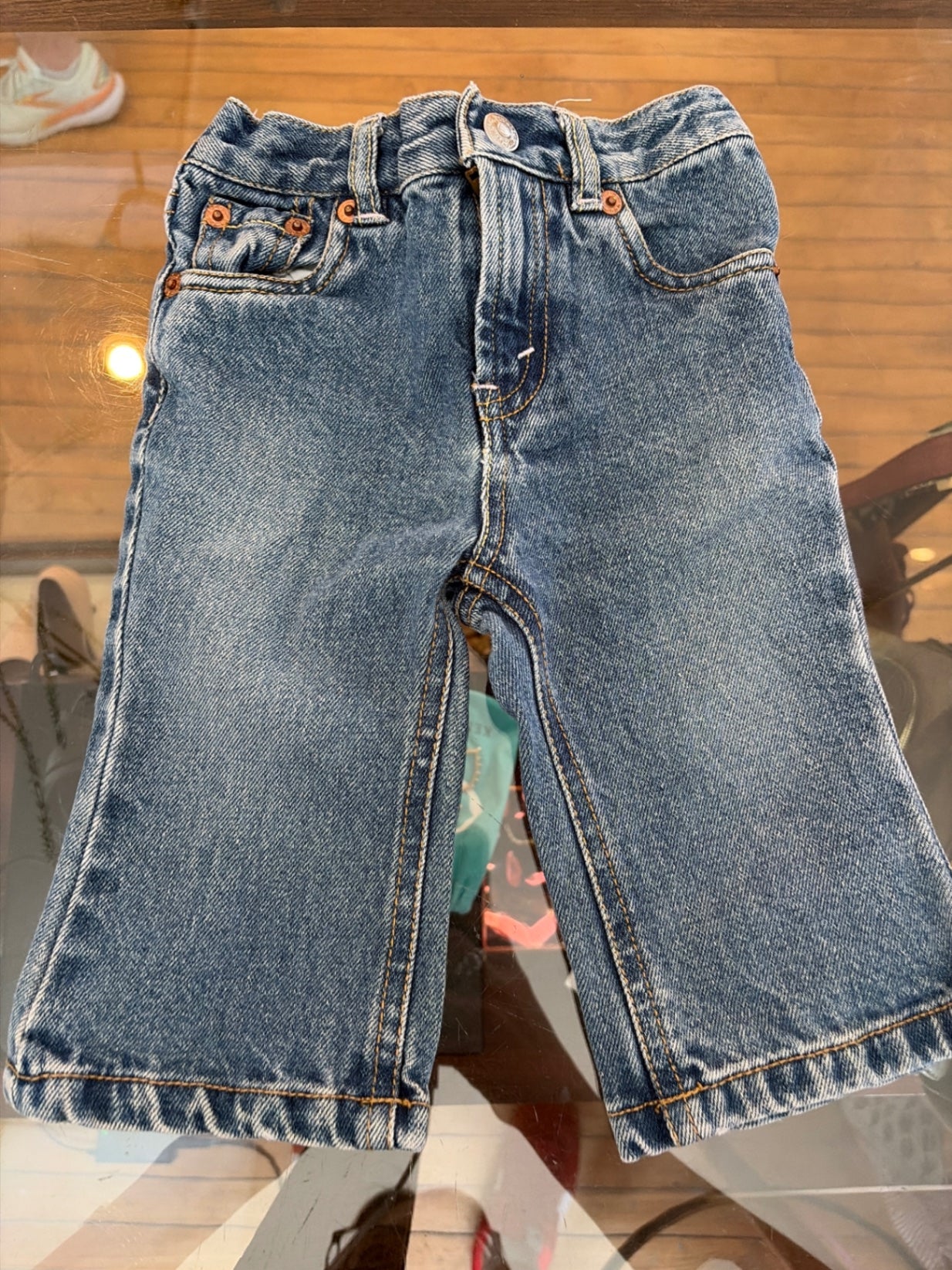 Levis Pants 6-9 mo. Good