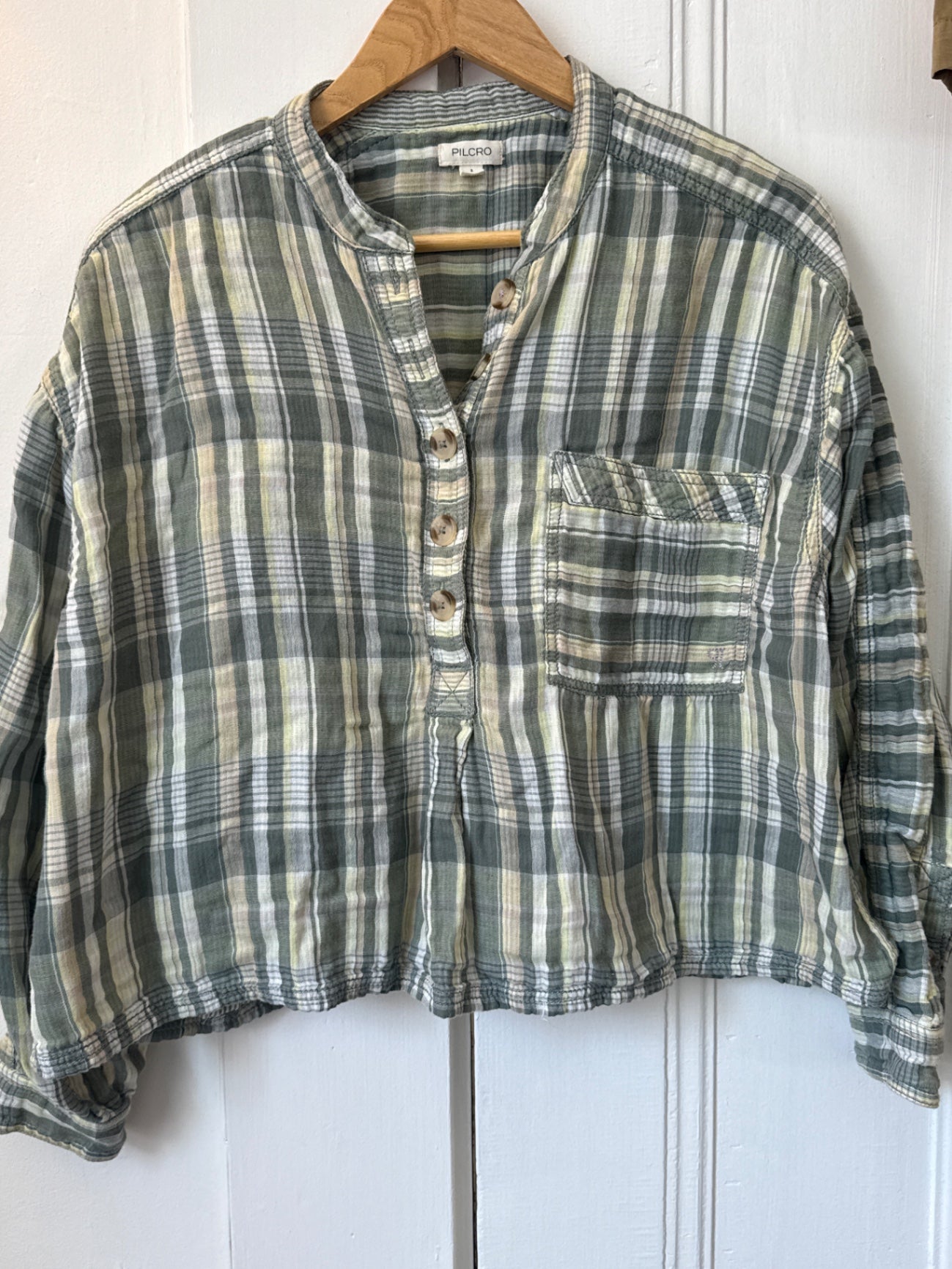 Anthropologie Pilcro Shirt S Very Good